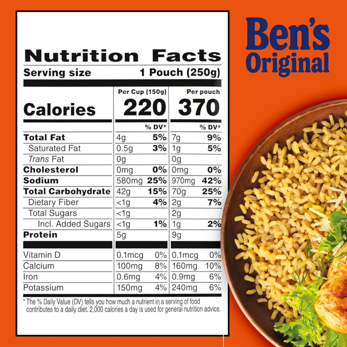 BEN'S ORIGINAL Ready Rice 12-pack display for convenient meals