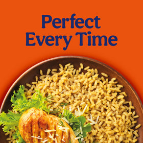 BEN'S ORIGINAL Ready Rice packaging close-up, BPA-free microwave pouch