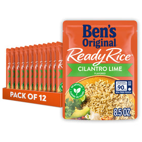 BEN'S ORIGINAL Ready Rice Cilantro Lime pouch pack ready for quick weeknight sides