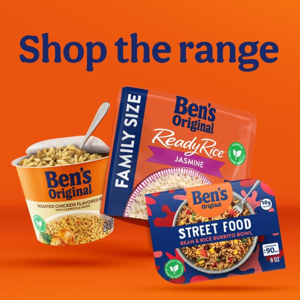 BEN'S ORIGINAL Ready Rice Coconut Jasmine BPA-Free Pouch emphasizes safe microwave prep.