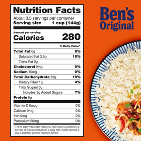 BEN'S ORIGINAL Ready Rice Coconut Jasmine Family Meal illustrates simple, tasty dinner possibilities.