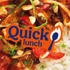 BEN'S ORIGINAL Ready Rice Coconut Jasmine Served On Plate pairs well with entrees.