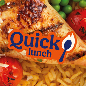 Serving bowl featuring BEN'S ORIGINAL Ready Rice Creamy Four Cheese as a versatile side.