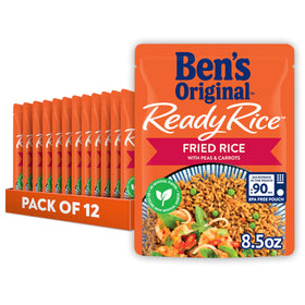 Ben's Original Ready Rice fried rice with peas and carrots, quick dinner side