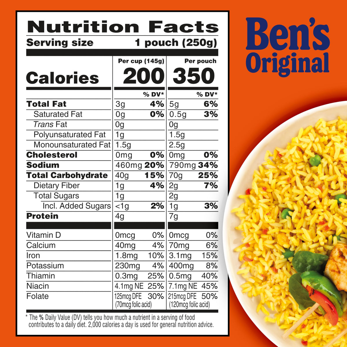 BEN'S ORIGINAL Ready Rice Garden Vegetable 12-pack shown for family meals.