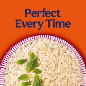 Microwaveable jasmine rice pouch heats in minutes for fast sides