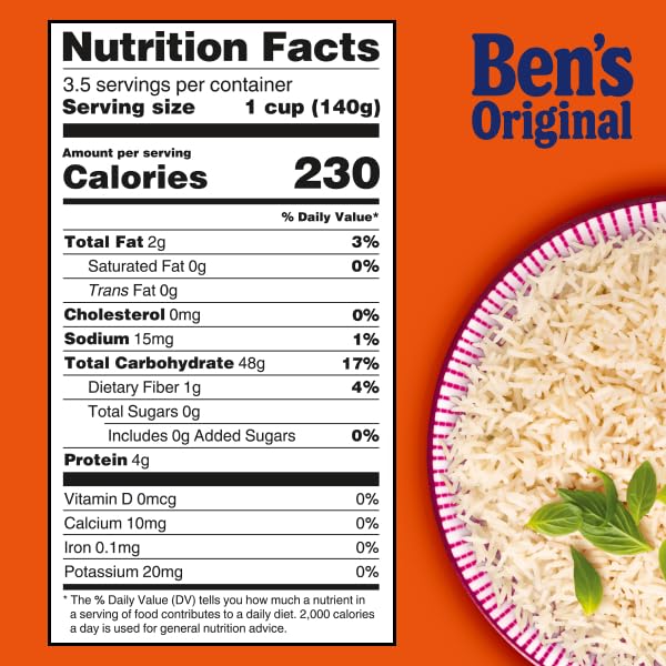 BEN'S ORIGINAL Ready Rice Jasmine six-pack box for easy stocking