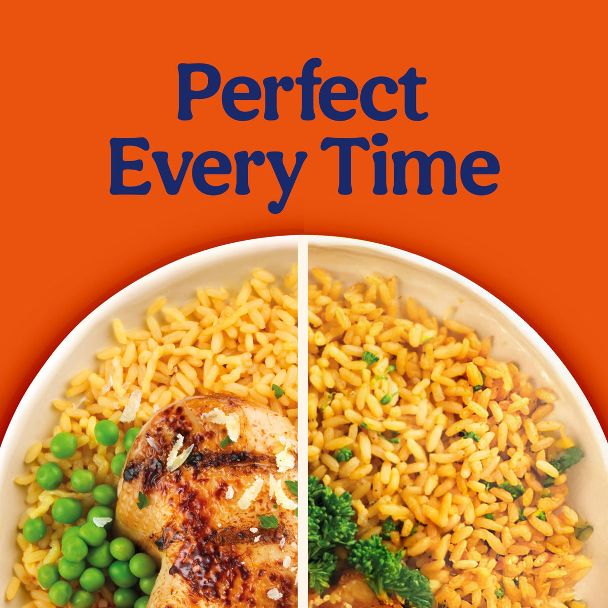 BEN'S ORIGINAL Ready Rice pouch heats in 90 seconds for a quick side.