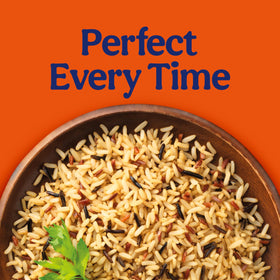 BEN'S ORIGINAL Ready Rice pouch in microwave setup for fast dinner