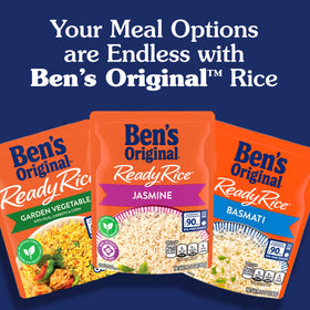 BEN'S ORIGINAL Ready Rice Rice Pilaf pouch emphasizes no artificial flavors