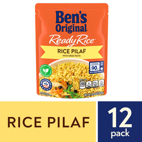 BEN'S ORIGINAL Ready Rice Rice Pilaf microwave pouch ready in minutes