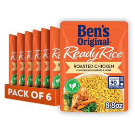 Ben's Original Ready Rice Roasted Chicken pouch for quick weeknight sides