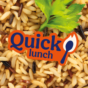 BEN'S ORIGINAL Ready Rice served with meat and vegetables as a versatile side
