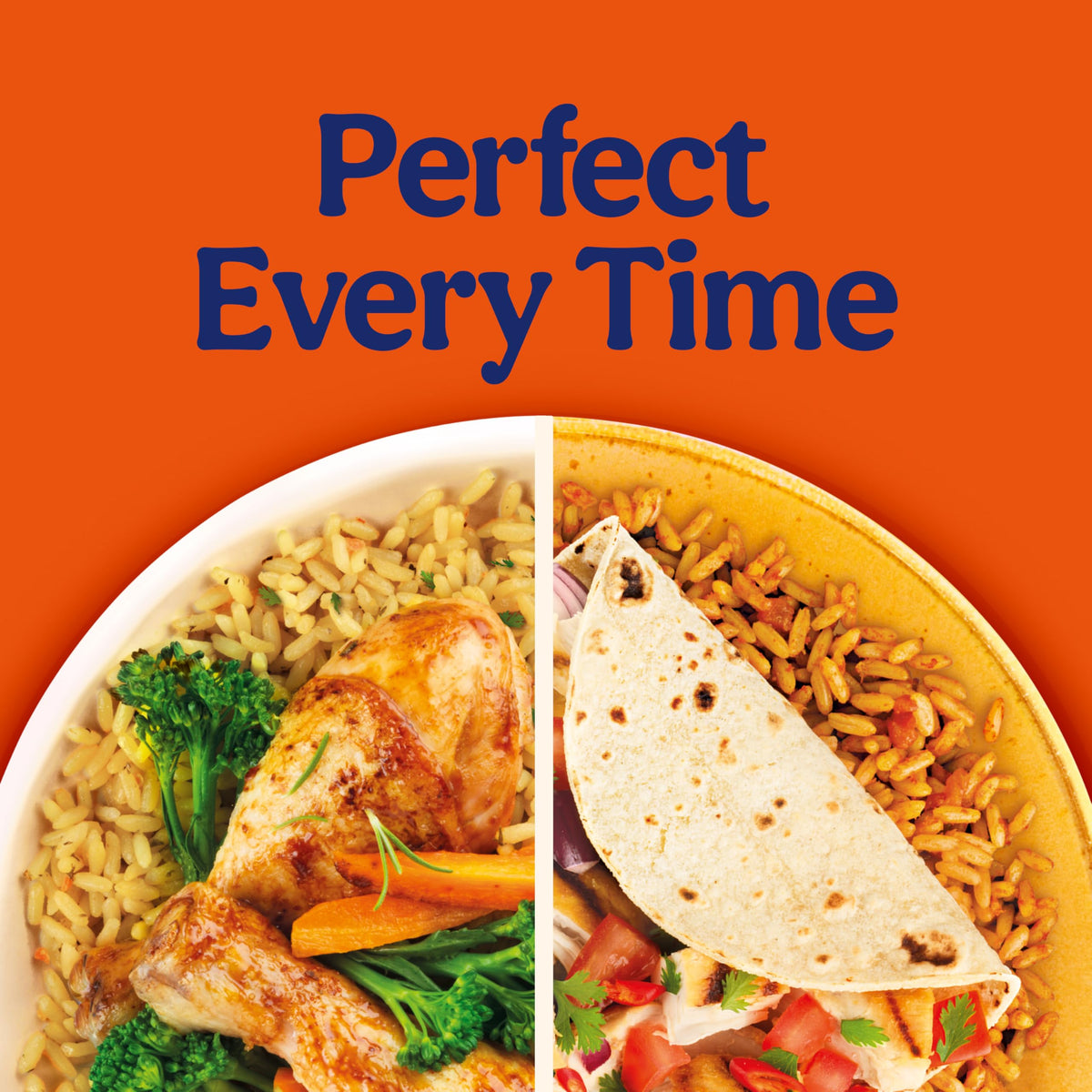 BEN'S ORIGINAL Ready Rice Spanish-style pack front highlights tomato and pepper notes for flavorful sides.