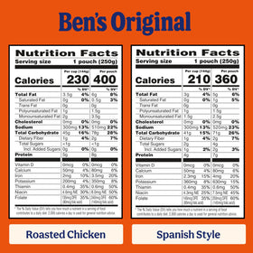 BEN'S ORIGINAL Ready Rice variety pack design with six pouches.