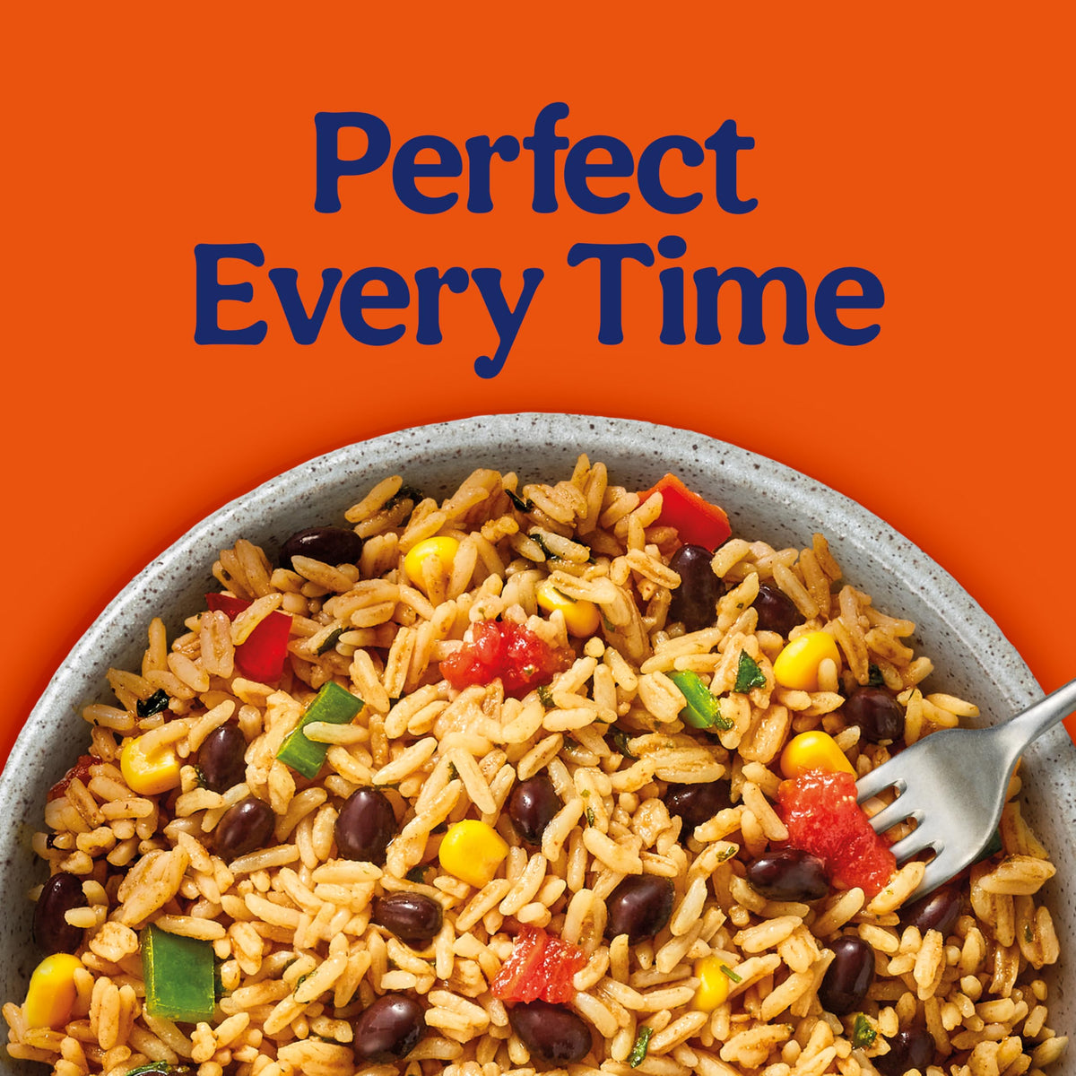 BEN'S ORIGINAL Street Food burrito bowl microwave-ready in 90 seconds.