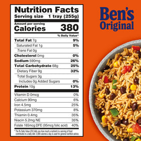BEN'S ORIGINAL Street Food burrito bowl serving idea at office desk.