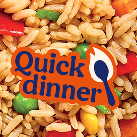 Office lunch idea: BEN'S ORIGINAL Street Food Fried Rice with Vegetables in heat-and-eat bowl.