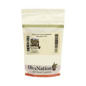 Bensdorp packaging label shows premium unsweetened cocoa powder.