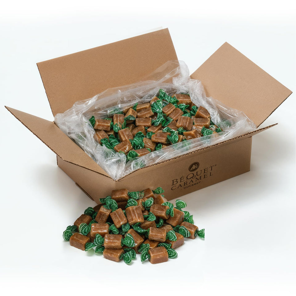 Bequet Celtic Sea Salt Caramel box, premium gift option for sharing.
