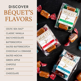 Bequet Celtic Sea Salt Caramel made in Montana emphasizes craftsmanship.