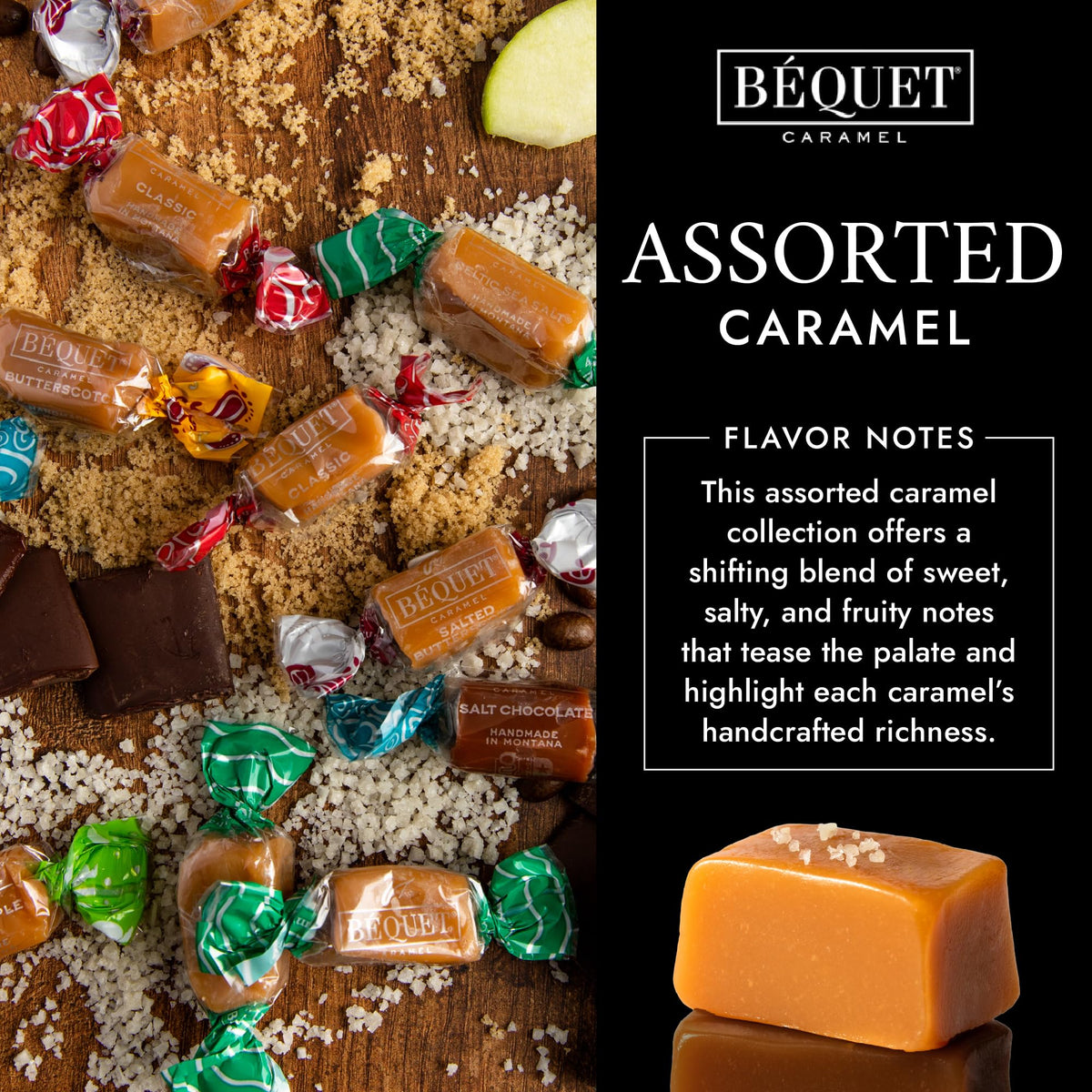 Bequet Classic Vanilla caramels offer smooth sweetness for everyday snacking.
