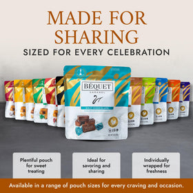 Bequet ingredient label features non-GMO sugar and antibiotic-free milk.