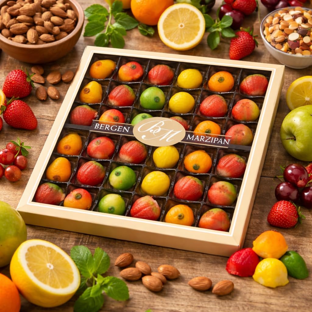USA-made Bergen Marzipan with OU Parve certification