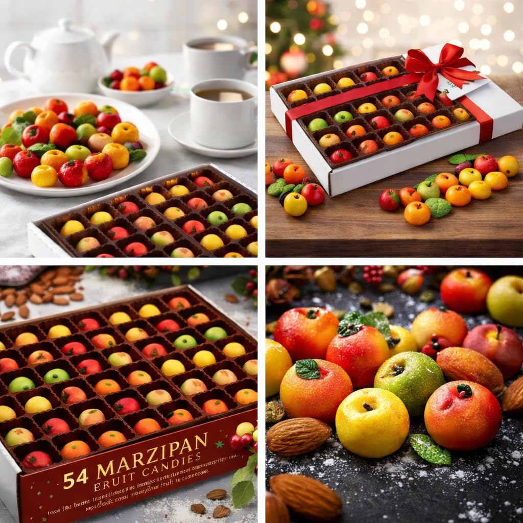Bergen Marzipan strawberry-shaped marzipan adds a fruity finish to parties.