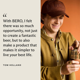BERO Noon Wheat awards badge emphasizes its award-winning craft quality.