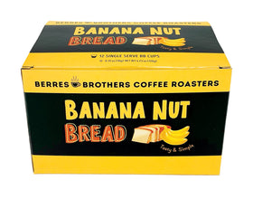 Berres Brothers Banana Nut Bread cup beside morning mug for a cozy start.