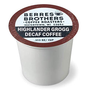 Berres Brothers flavored medium roast pods with caramel, butterscotch and hazelnut for a comforting cup.