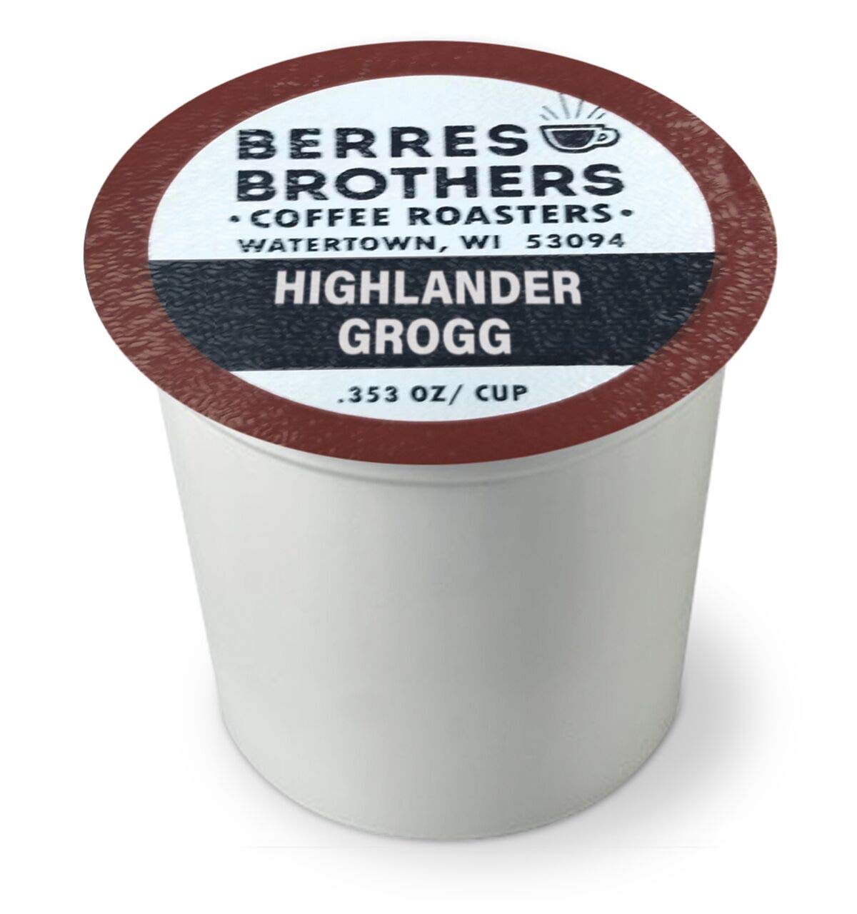 Berres Brothers Highlander Grogg packaging box highlighting flavor notes for home brewing.