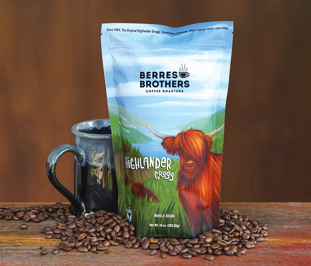 Berres Brothers Highlander Grogg 2 lb bag ready to brew at home.