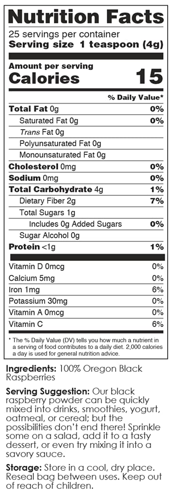 BerriHealth freeze-dried whole black raspberries image highlighting whole-berry nutrition for you.