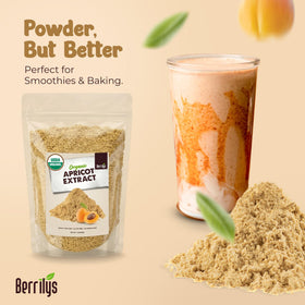 Berrilys organic apricot kernels powder used in baking and snacks