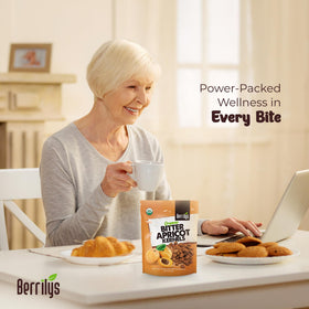 Berrilys kernels in a rustic farm setting, highlighting farmer-sourced quality.