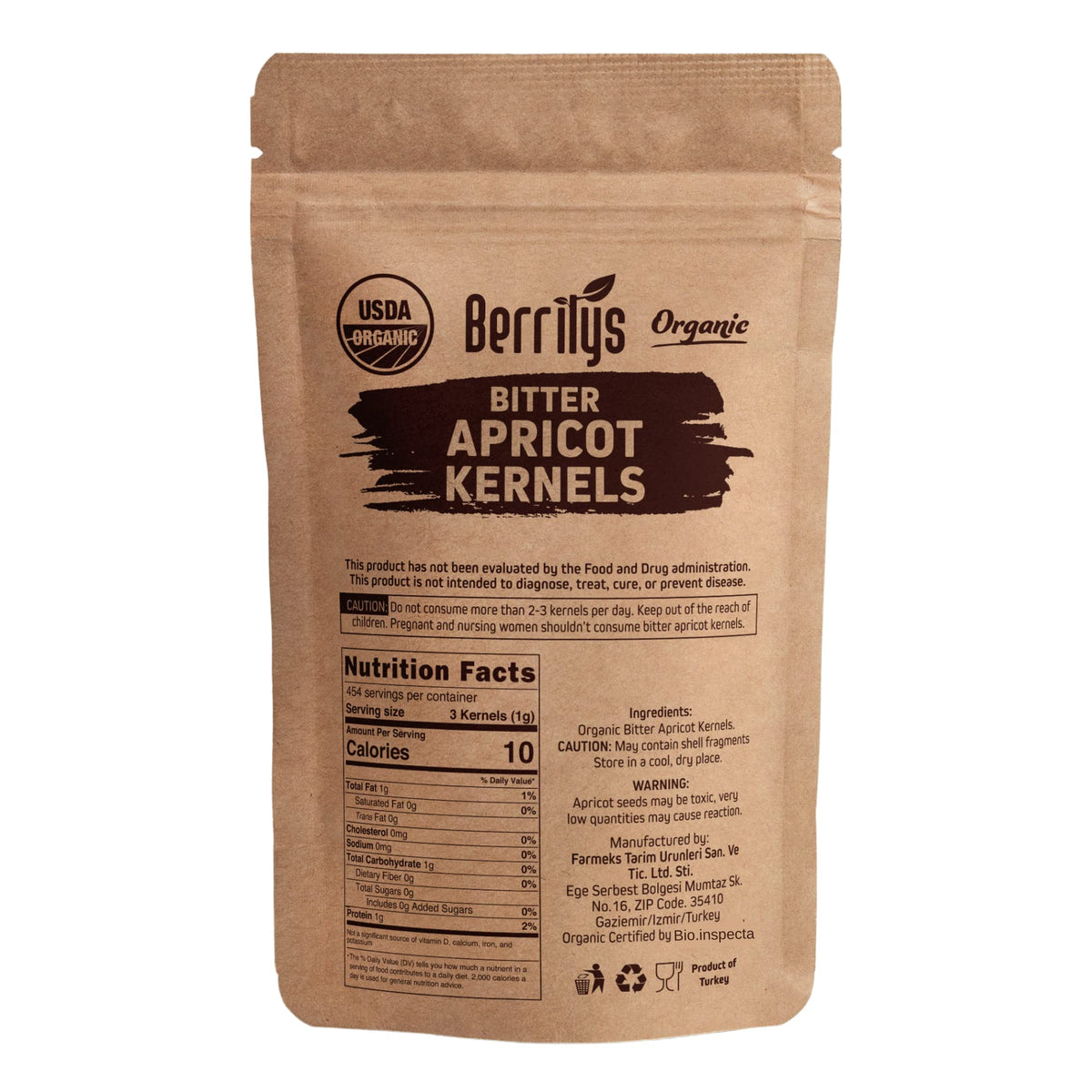 Close-up of Berrilys kernels highlighting natural texture for premium baking.