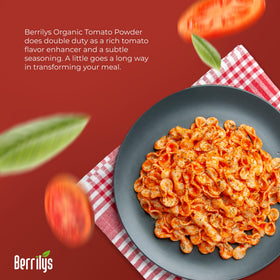 Berrilys tomato powder adds depth to soups and sauces.