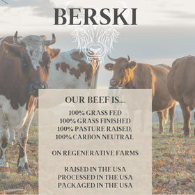 BERSKI Salt & Pepper Beef Sticks kitchen-ready serving idea or quick meal pairings.