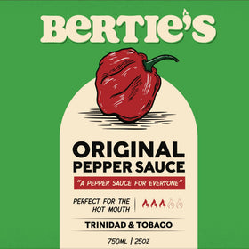 Fresh Scotch Bonnet peppers and Moruga peppers representing bold Caribbean heat.