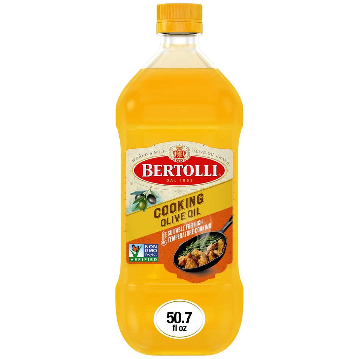 Bertolli Classico olive oil bottle for everyday cooking and flavor