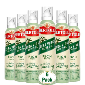 Bertolli Extra Virgin Olive Oil Spray front view ideal for quick, even salads
