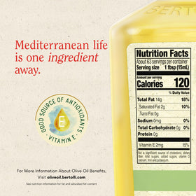 Bertolli Non-GMO certified badge signals trusted sourcing and standards