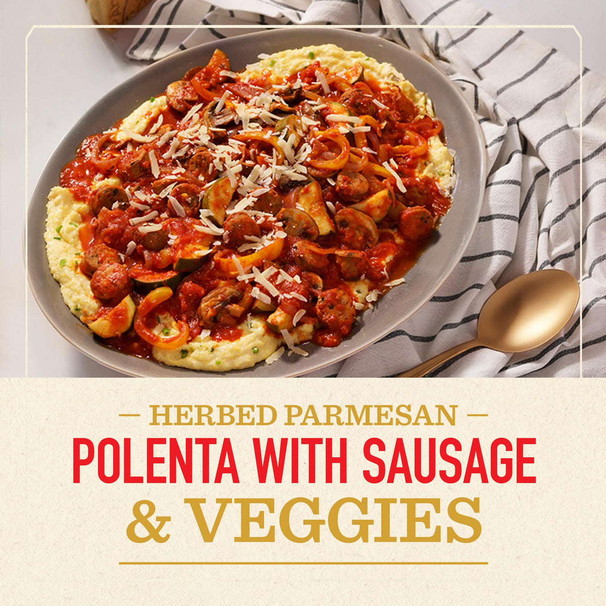 Bertolli Organic Marinara garlic-herbs closeup showcases savory aromatics enhancing recipe depth.