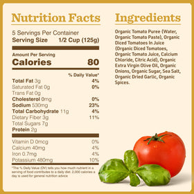 Chicken Florentine pairing using Bertolli Organic Pasta Sauce for flavor