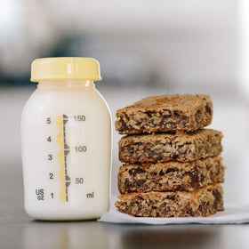 Opened Bessie's Best Lactation Cookies package for grab-and-go nursing sessions.
