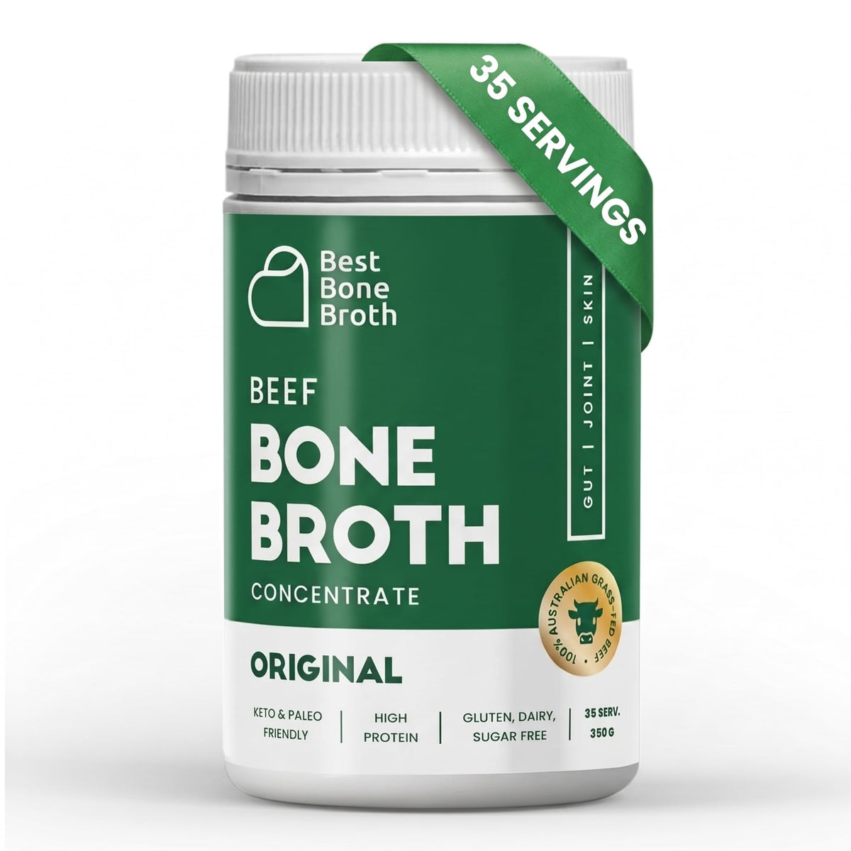 Best Bone Broth balance bottle pour shows quick, protein-rich prep.