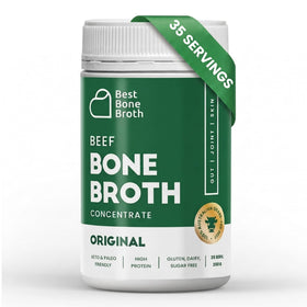 Best Bone Broth balance bottle pour shows quick, protein-rich prep.