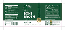 Best Bone Broth keto paleo badge signals suitable lifestyle choice.